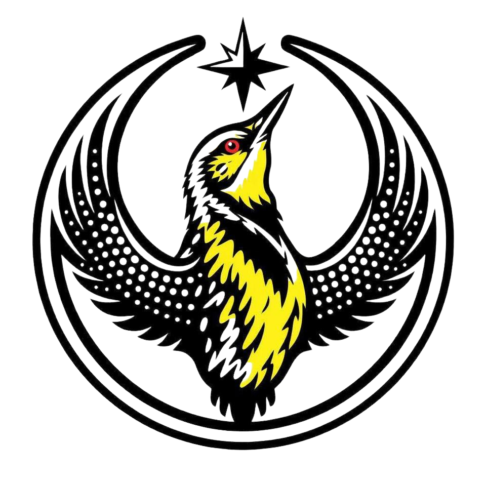 Rebel Western Meadowlark design