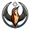Logo design for Wren Garden Flag