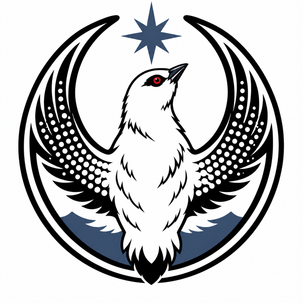 Logo design for Ptarmigan Women's T-Shirt