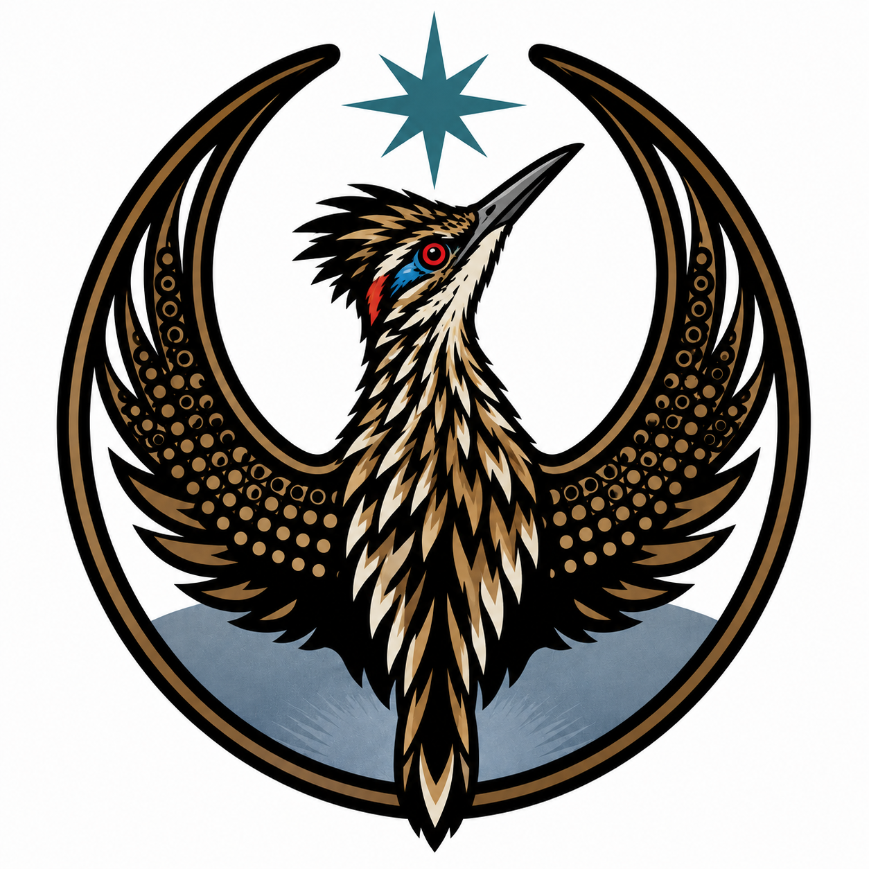 Logo design for Roadrunner Women's Microfleece