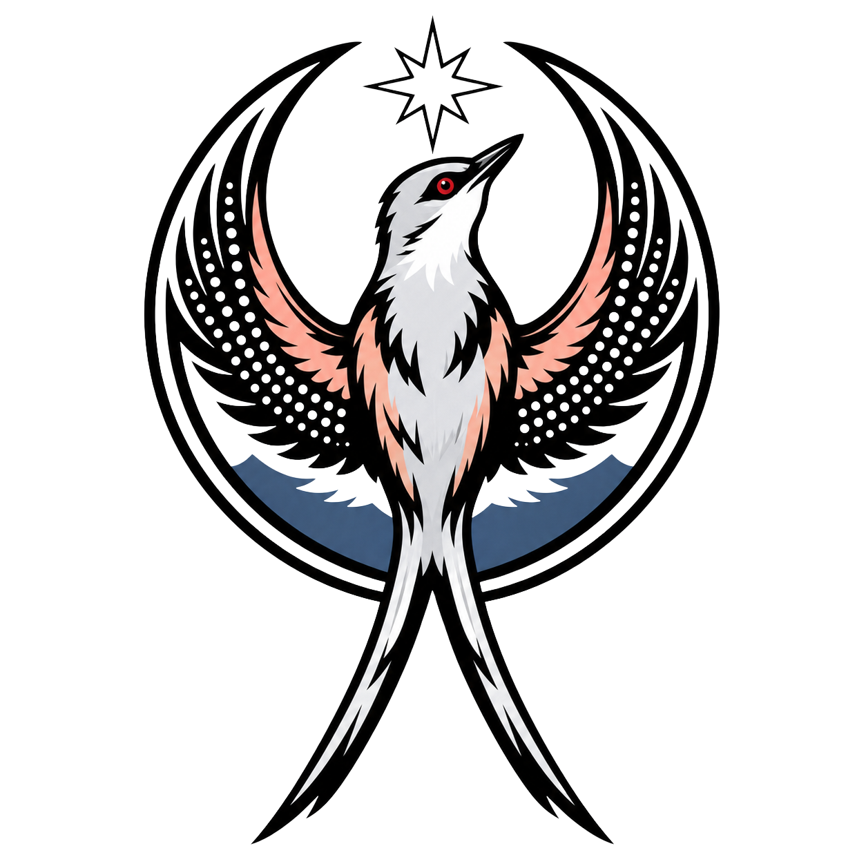 Logo design for Flycatcher Men's Quarter Zip