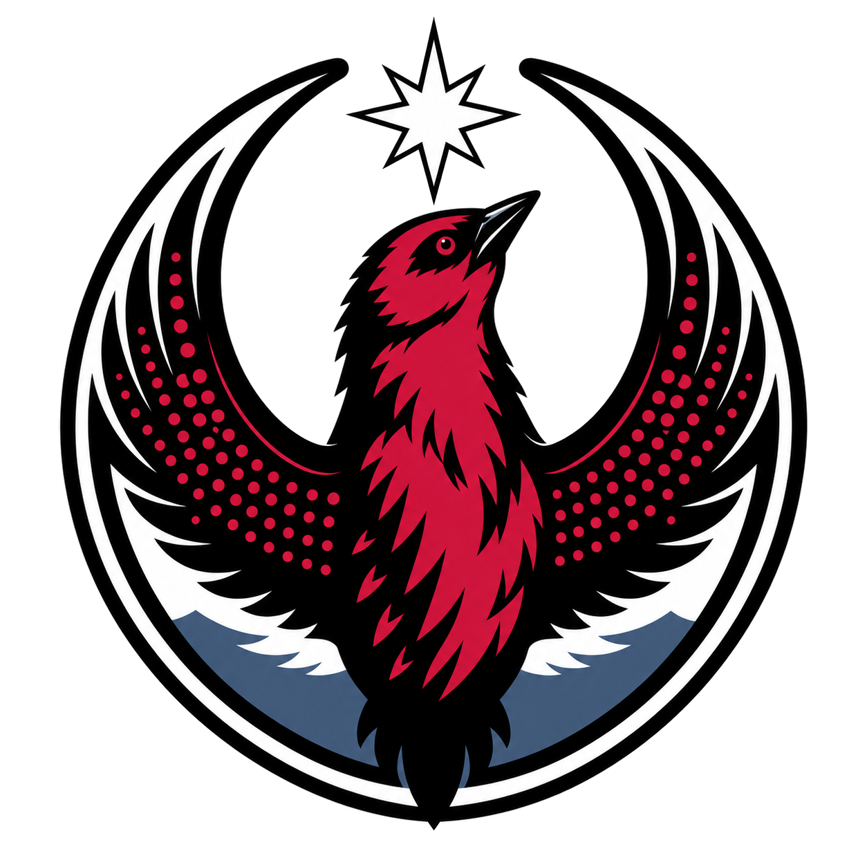 Logo design for Purplefinch Heavyweight Hoody